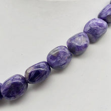 Load image into Gallery viewer, Rare Purple Charoite Nugget Bead Strand - 84 grams 110258K - PremiumBead Alternate Image 4