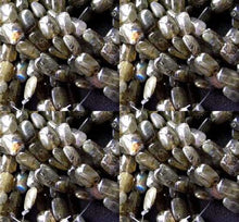 Load image into Gallery viewer, Fiery Natural Labradorite 14x10mm Rectangle Bead Strand 108273 - PremiumBead Alternate Image 4