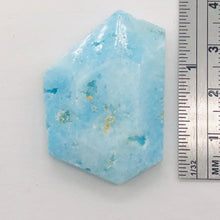 Load image into Gallery viewer, 70cts Druzy Natural Hemimorphite Pendant Bead | Blue | 35x27x9mm | 1 Bead |