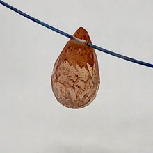 Load image into Gallery viewer, Imperial Topaz 1.6ct Briolette | 9x5mm | Pink Orange | 1 Bead |