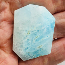 Load image into Gallery viewer, 81cts Druzy Natural Hemimorphite Pendant Bead | Blue | 35x27x8mm | 1 Bead |