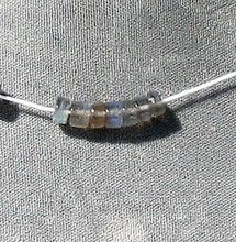 Load image into Gallery viewer, 6 Fantastic Labradorite 6 to 7mm Wheel Beads 005778 - PremiumBead Alternate Image 2