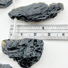 Load image into Gallery viewer, Tektite Natural Pendant Bead Strand 40x18x10 to 35x10x8mm | 20 Beads |
