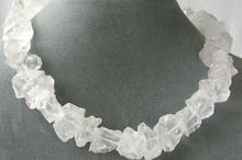 Load image into Gallery viewer, 2 Natural Raw Quartz Crystal Beads 009109 - PremiumBead Alternate Image 2
