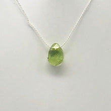 Load image into Gallery viewer, Peridot Faceted Briolette Bead | 1.1 cts | 7x5x3mm | Green | 1 bead | - PremiumBead Alternate Image 2
