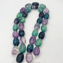 Load image into Gallery viewer, Sparkling! Multi-Hue Fluorite Oval Bead Strand - PremiumBead Alternate Image 2