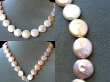 Load image into Gallery viewer, Amazing Natural Multi-Hue FW Coin Pearl Strand 104757D - PremiumBead Alternate Image 4