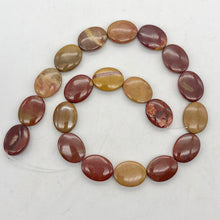 Load image into Gallery viewer, Fab Mookaite Pendant Bead Strand |20x16x5mm | Tan | Oval | 20 beads | - PremiumBead Alternate Image 2