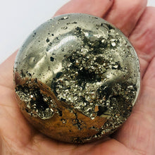 Load image into Gallery viewer, Pyrite Scry Crystal Round | Golden | Sphere | 50mm | 283g |