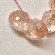 Load image into Gallery viewer, Topaz Faceted Briolette Bead 9x8x4 to 8x8x6mm 4077J - PremiumBead Alternate Image 3