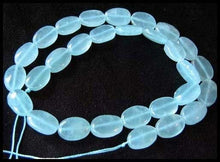 Load image into Gallery viewer, Premium Aquamarine Oval Pendant Bead 16 inch Strand 108057 - PremiumBead Alternate Image 4