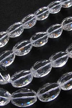 Load image into Gallery viewer, Sparkling Designer Faceted 18x13mm Quartz Bead Strand 109397 - PremiumBead Alternate Image 4