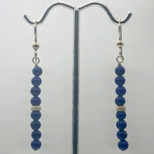 Load image into Gallery viewer, Natural AAA Lapis with 14K Rose Gold Filled Earrings | 2"Long | Blue |