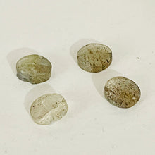 Load image into Gallery viewer, Labradorite Flash Faceted Coin Beads | 7x2-5x1.5mm | 15 Beads |
