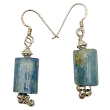 Load image into Gallery viewer, Stunning AAA Blue Kyanite Sterling Silver Earrings | 1 1/2" Long | Blue |