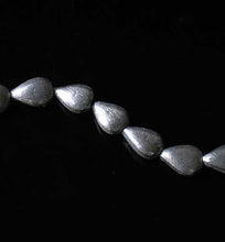 Load image into Gallery viewer, Designer Four Brushed Silver Teardrop Beads 10317 - PremiumBead Primary Image 1