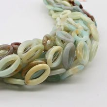 Load image into Gallery viewer, Picture Frame Amazonite 20mm Oval Bead Strand 109368C - PremiumBead Alternate Image 4