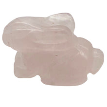 Load image into Gallery viewer, Hoppy Carved Rose Quartz Bunny Rabbit Figurine | 22x12x10m | Pink