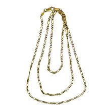 Load image into Gallery viewer, Italian! 10K Gold Figaro Link Chain 30" Necklace | 6.47g |