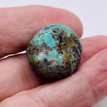 Load image into Gallery viewer, Genuine Natural Turquoise Nugget Focus or Master 57cts Nugget | 26x23x14 | Blue Brown | 1 Bead