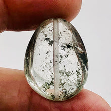 Load image into Gallery viewer, Lodalite Quartz Oval Pendant Bead | 27x20x12 mm | Clear Included | 1 Bead |