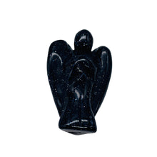 Load image into Gallery viewer, Guardian Angel Blue Angel | 21x14x9mm | Goldstone | 1 Figurine |