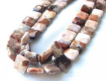 Load image into Gallery viewer, 8 Conglomerate Jasper 15mm Square Beads 009325 - PremiumBead Primary Image 1