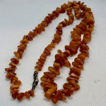 Load image into Gallery viewer, Butterscotch Amber Graduated Nugget Bead 34" NECKLACE 210790 - PremiumBead Alternate Image 2