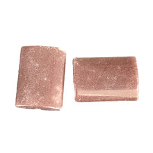 Load image into Gallery viewer, 2 Plum Muscovite 20x15x5mm Rectangle Pendant Bead 8425