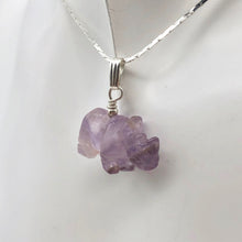 Load image into Gallery viewer, Hand Carved Rhino Amethyst Rhinoceros and Sterling Silver Pendant 509275AMLS - PremiumBead Alternate Image 9