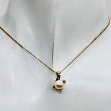 Load image into Gallery viewer, Pearl 14K Gold Filled Drop Pendant | 1/2" Long | White | 1 Pendant |