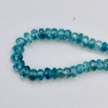 Load image into Gallery viewer, 80cts Natural Blue Zircon Faceted Bead Strand 106047