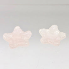 Load image into Gallery viewer, Carved Rose Quartz Starfish Pendant Beads | 20x20x7mm | Pink - PremiumBead Alternate Image 8