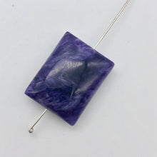 Load image into Gallery viewer, 30cts of Rare Rectangular Pillow Charoite Bead | 1 Beads | 22x17x9mm | 10872C - PremiumBead Alternate Image 8