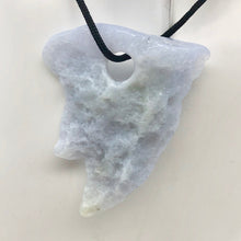 Load image into Gallery viewer, 103cts Blue Chalcedony Natural & Untreated Designer Pendant Bead 10506V - PremiumBead Alternate Image 6