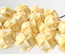 Load image into Gallery viewer, Rare 19mm Hand Carved Waterbuffalo Bone Braided Knot Bead 7077 - PremiumBead Alternate Image 2
