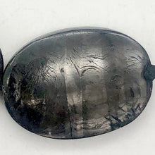 Load image into Gallery viewer, Hypersthene Sterling Silver Pendant |1 3/4 inch long | Silver-black | Oval | - PremiumBead Alternate Image 8