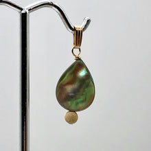 Load image into Gallery viewer, Labradorite 14k Gold Filled Drop Pendant | 1 1/8" Long |