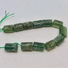 Load image into Gallery viewer, 3 Green Kyanite 11.5mm Tube Beads 9468 - PremiumBead Alternate Image 3