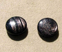 Load image into Gallery viewer, 2 Silver Mirrors Hypersthene 15mm Disc for Jewelry Making 7425 - PremiumBead Primary Image 1