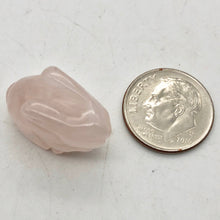 Load image into Gallery viewer, Hoppy Carved Rose Quartz Bunny Rabbit Figurine | 22x12x10m | Pink - PremiumBead Alternate Image 3