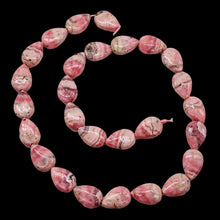 Load image into Gallery viewer, Sweet Pink Rhodochrosite 15x10mm Teardrop Bead Strand