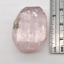 Load image into Gallery viewer, Kunzite Chatoyant Pink Crystal Pendant Bead | 34x24x10mm | 1 Bead |
