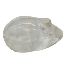 Load image into Gallery viewer, Cute Quartz Carved Mouse Beads | 19x11x11 mm | Clear
