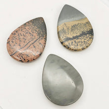 Load image into Gallery viewer, hot-dendritic-jasper-briolette-pendant-bead-strand-33x25x5mm-13-beads Alternate Image 7