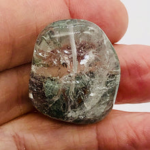 Load image into Gallery viewer, Lodalite Quartz Oval Pendant Figurine Bead | Clear Included|1 Bead| 33x27x16 mm|