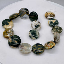 Load image into Gallery viewer, Ocean Jasper Graduated Round Bead Strand | 26x8 to 29x12 |Multi-color| 15 Beads|