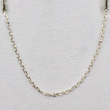 Load image into Gallery viewer, 16&quot; Italian Made 1.2 Grams Solid Sterling Silver 1mm Open Cable Chain | 16 inch| - PremiumBead Primary Image 1
