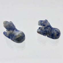 Load image into Gallery viewer, Trusty 2 Carved Sodalite Horse Pony Beads - PremiumBead Alternate Image 3