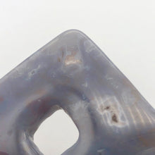 Load image into Gallery viewer, Druzy Fancy Lavender Jasper Square Donut Bead 10278B - PremiumBead Alternate Image 4